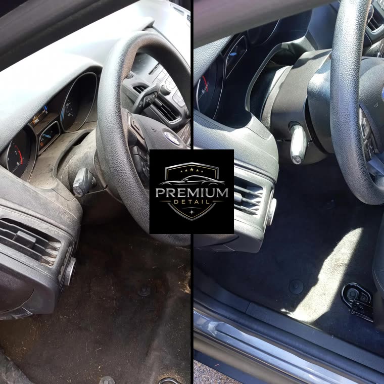 Before and after carousel: real slides from a detailing job, slide 2 of 8
